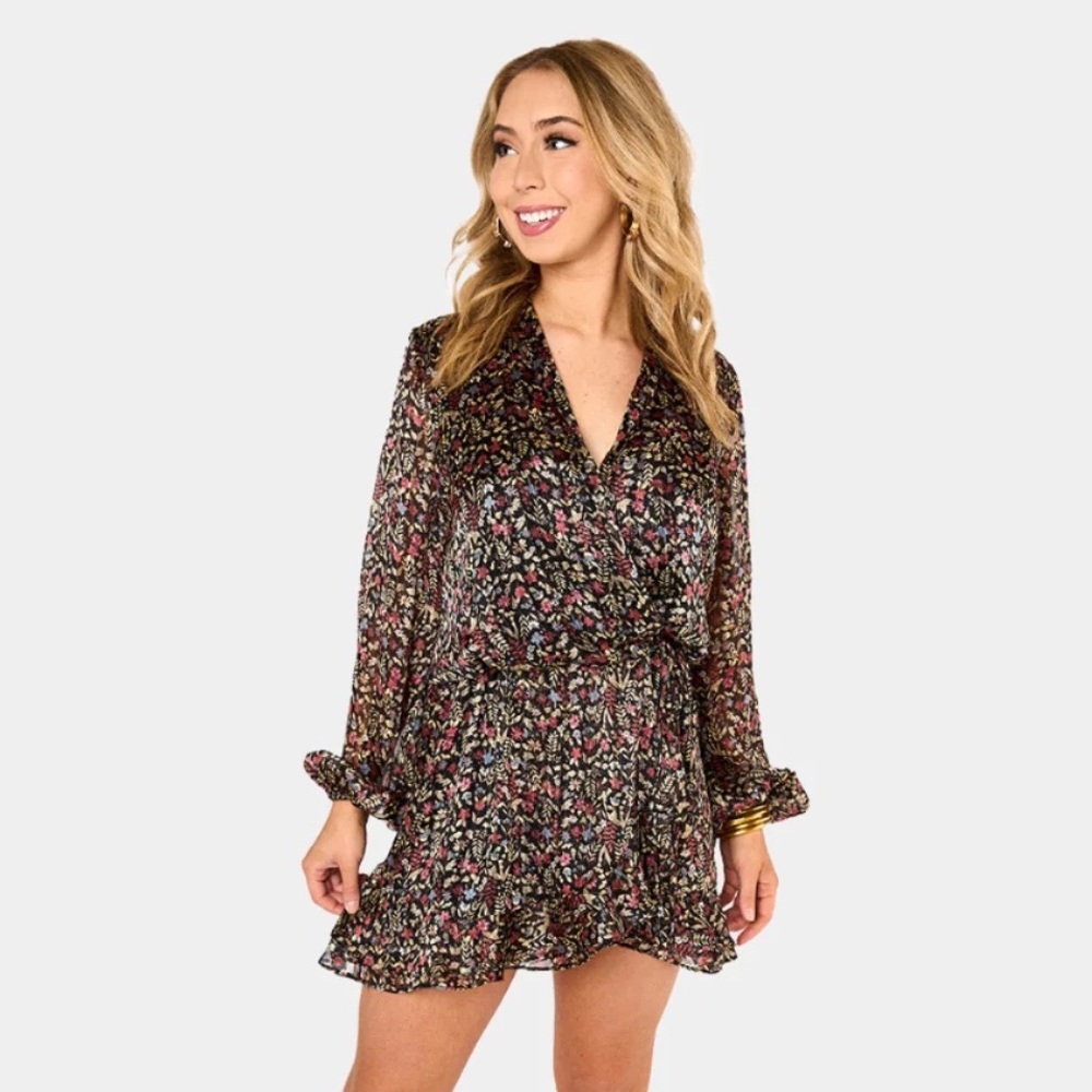 NWT Buddylove Jace Long sleeve Romper- Thornberry size XS